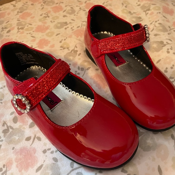 Rachel Shoes Shoes Rachel Shoes Red Patent Leather Mary Jane